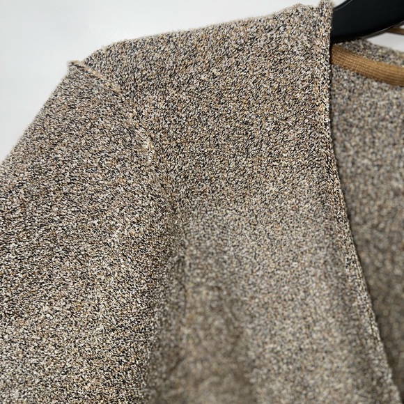 Free People Sweater Women’s Small Gold Plunging V-Neck Blended Fabric NWT - Picture 6 of 15